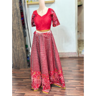 Pure silk hand mate patola chaniya choli