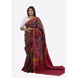 Semi Ikat Patola Saree