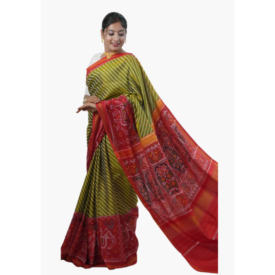 Semi Ikat Patola Saree