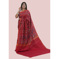 Semi Ikat Patola Saree