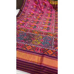 Semi Ikat Patola Saree