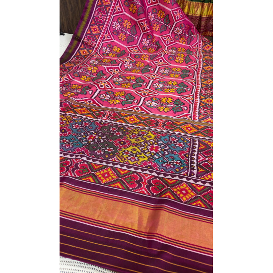 Semi Ikat Patola Saree