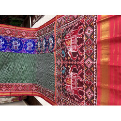 Semi Ikat Patola Saree