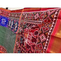 Semi Ikat Patola Saree