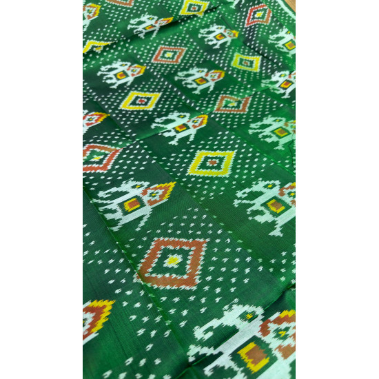 Single ikat rajkoti patola dupatta 