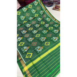 Single ikat rajkoti patola dupatta 