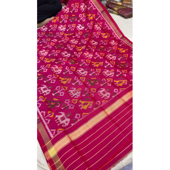 Single ikat rajkoti patola dupatta 