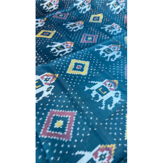 Single ikat rajkoti patola dupatta 