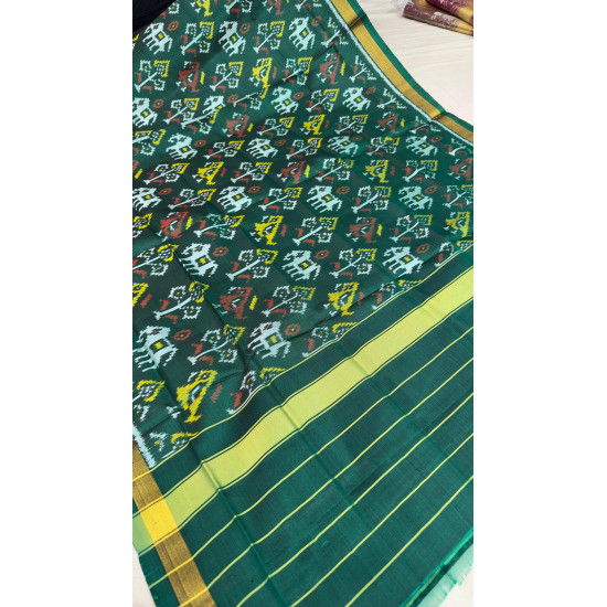 Single ikat rajkoti patola dupatta 