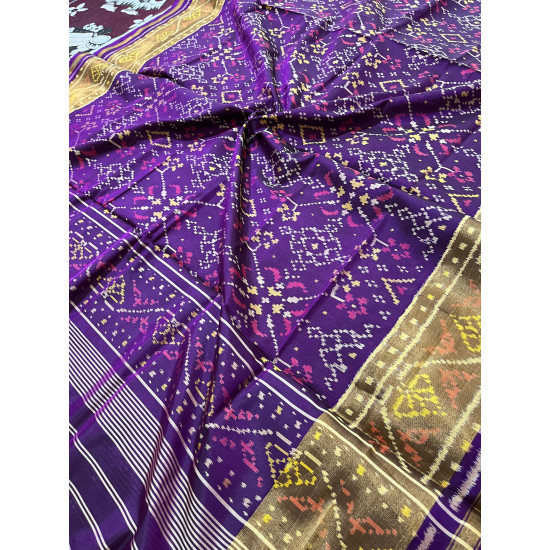 Rajkoti single ikat patola dupatta