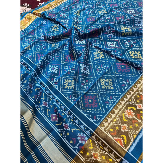 Rajkoti single ikat patola dupatta