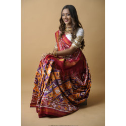 Real Patan Double Ikat Patola Saree