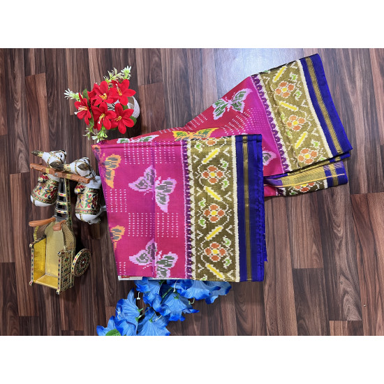 Rajkoti single ikat patola saree