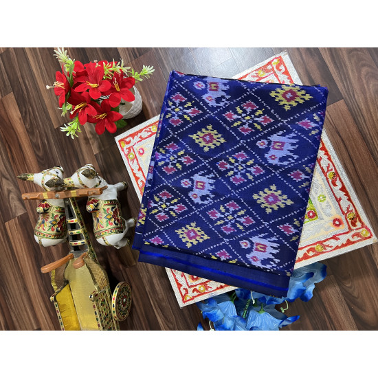 Rajkoti single ikat patola saree