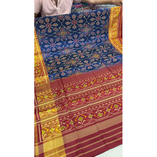 rajkoti single ikat patola saree