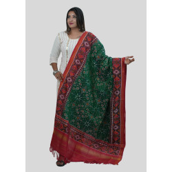 Semi ikat patola dupatta